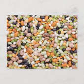 Carte Postale Haricots mixtes (Devant)