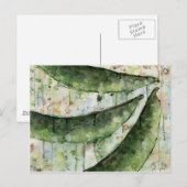 Carte Postale Haricots verts trois (Devant / Derrière)