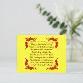 Carte Postale Hark the herald Angels chante... (Debout devant)