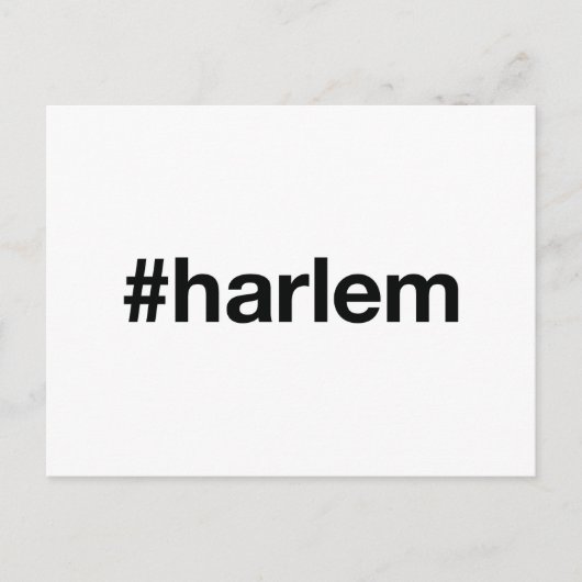CARTE POSTALE HARLEM (Devant)