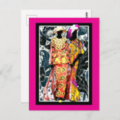 Carte Postale Harlem Renaissance 1920 Art déco (Devant / Derrière)