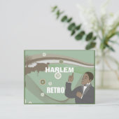 CARTE POSTALE HARLEM RENAISSANCE RETRO JAZZ AGE (Debout devant)