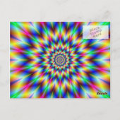 Carte Postale Harlequin (Dos)