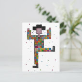 carte postale _ harlequin (Debout devant)