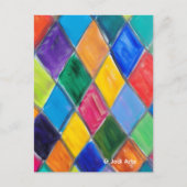 Carte postale Harlequin (Devant)