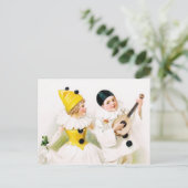 Carte Postale Harlequin couple (Debout devant)