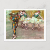 Carte Postale Harlequin Danse Ballet Edgar Degas (Devant)