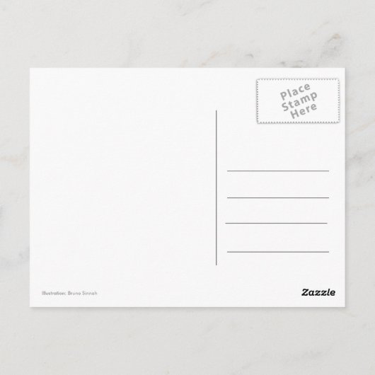 Carte Postale Harley (Dos)