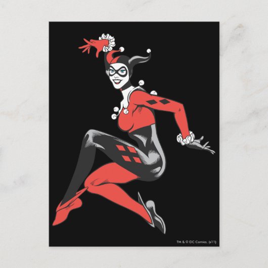 Carte Postale Harley Quinn 1 (Devant)