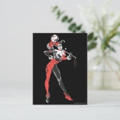 Carte Postale Harley Quinn 4 (Debout devant)