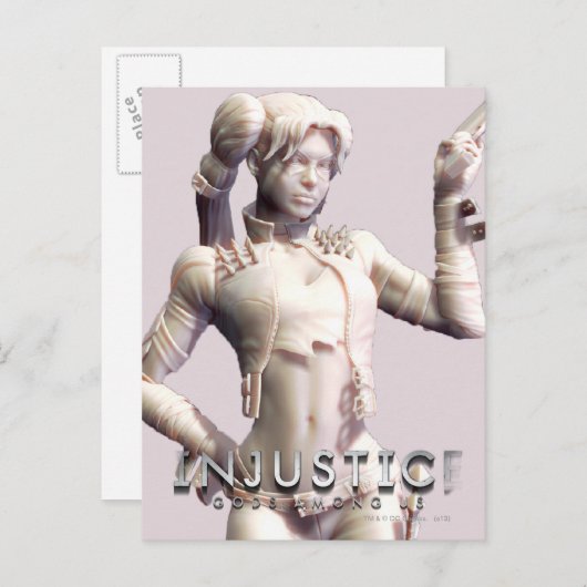 Carte Postale Harley Quinn Alternate (Devant / Derrière)