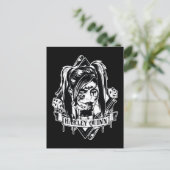 Carte Postale Harley Quinn Badge (Debout devant)