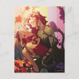 Carte Postale Harley Quinn & Poison Ivy Pride Couverture comique