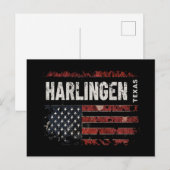 Carte Postale Harlingen Texas (Devant / Derrière)