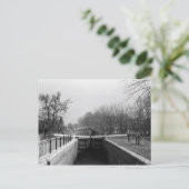 Carte Postale Harlow Mill lock, Essex, Royaume-Uni (Debout devant)