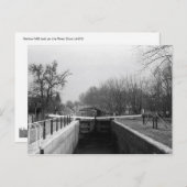 Carte Postale Harlow Mill lock, Essex, Royaume-Uni (Devant / Derrière)