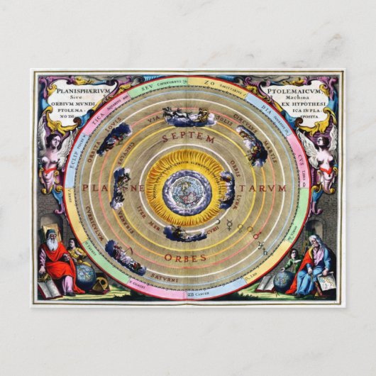 Carte Postale Harmonie céleste Macrocosmica (Devant)