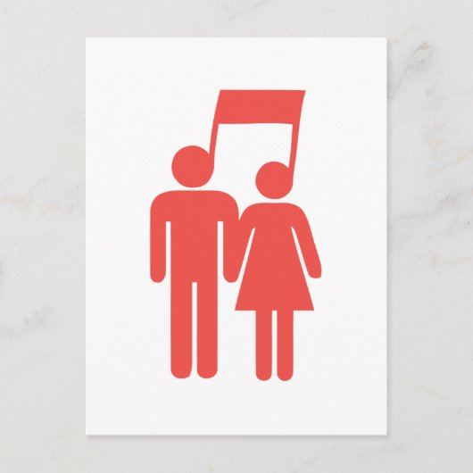 Carte Postale Harmonie dans la synchronisation (Devant)