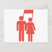 Carte Postale Harmonie dans la synchronisation (Devant)