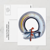 Carte Postale Harmonie - tableau shikiski (Devant / Derrière)