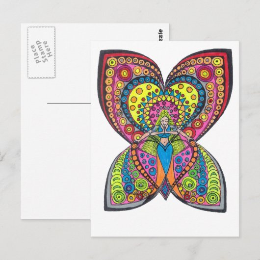 Carte Postale Harmony Angel (Devant / Derrière)