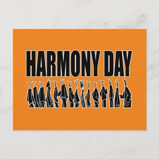 Carte Postale Harmony day, Australie (Devant)