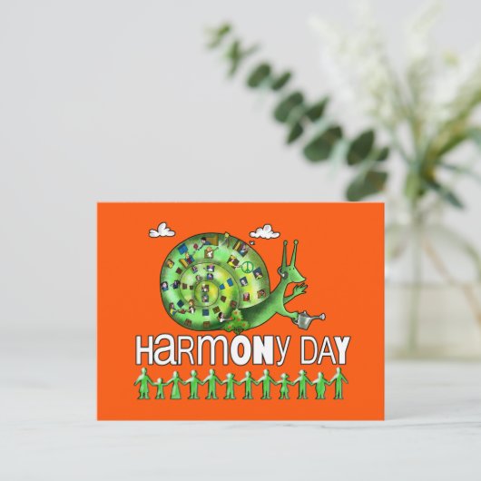 Carte Postale Harmony Day Australie (Debout devant)