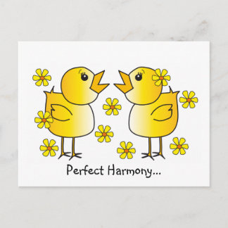 Carte postale Harmony parfaite