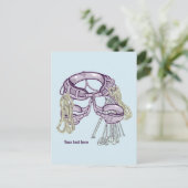 Carte Postale harnais et équipement escalade de commerce (Debout devant)