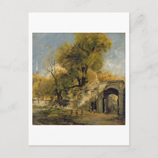 Carte Postale Harnham Gate, Salisbury, c.1820-21 (Devant)