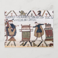 Harold jurant serment sur des reliques saintes