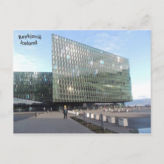 Carte Postale Harpa Concert Hall, Reykjavik, Islande. (Devant)