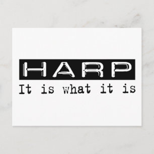 Carte Postale Harpe C'Est