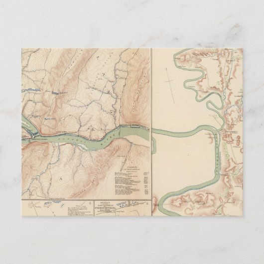 Carte Postale Harper's Ferry, Hagerstown, Funkstown (Devant)