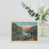 Carte Postale Harpers Ferry Jefferson County West Virginia 1859 (Debout devant)