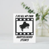 Carte Postale Harpsichord Stunts (Debout devant)