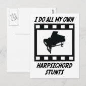 Carte Postale Harpsichord Stunts (Devant / Derrière)