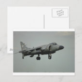 Carte Postale Harrier (Devant / Derrière)