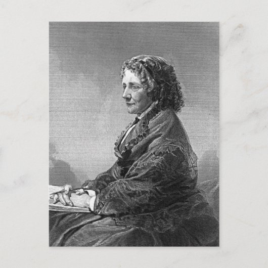 Carte Postale Harriet Beecher Stowe (Devant)