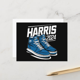 Carte Postale Harris 24 Vote Président Kamala Baskets d'élection