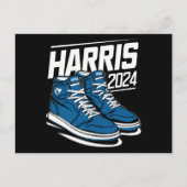 Carte Postale Harris 24 Vote Président Kamala Baskets d'élection (Devant)