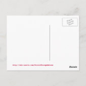 Carte postale Harris Hawk Flying (Dos)