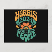 Carte Postale Harris Walz Président des élections de 2024 Kamala (Devant)