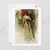 Carte Postale Harrison Fisher Girl When Man Marries To The Ball (Devant / Derrière)