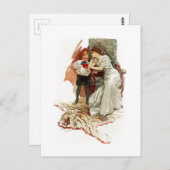 Carte Postale Harrison Fisher Hearts Desire This is My Age Book (Devant / Derrière)