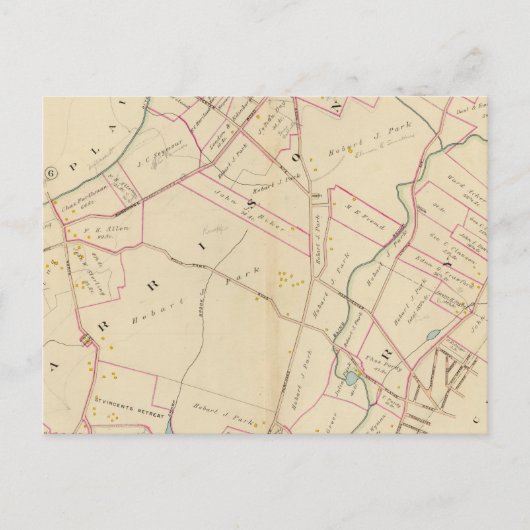 Carte Postale Harrison, Rye, New York (Devant)