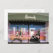 Carte postale Harrods London (Devant / Derrière)