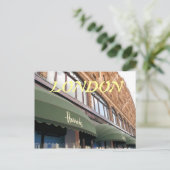 Carte postale Harrods London Royaume-Uni (Debout devant)