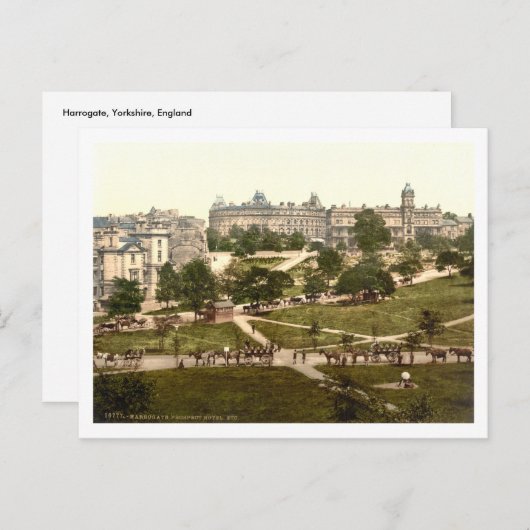 Carte Postale Harrogate, Yorkshire, Angleterre (Devant / Derrière)