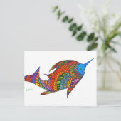 Carte postale Harry Herringbone Fish (Debout devant)